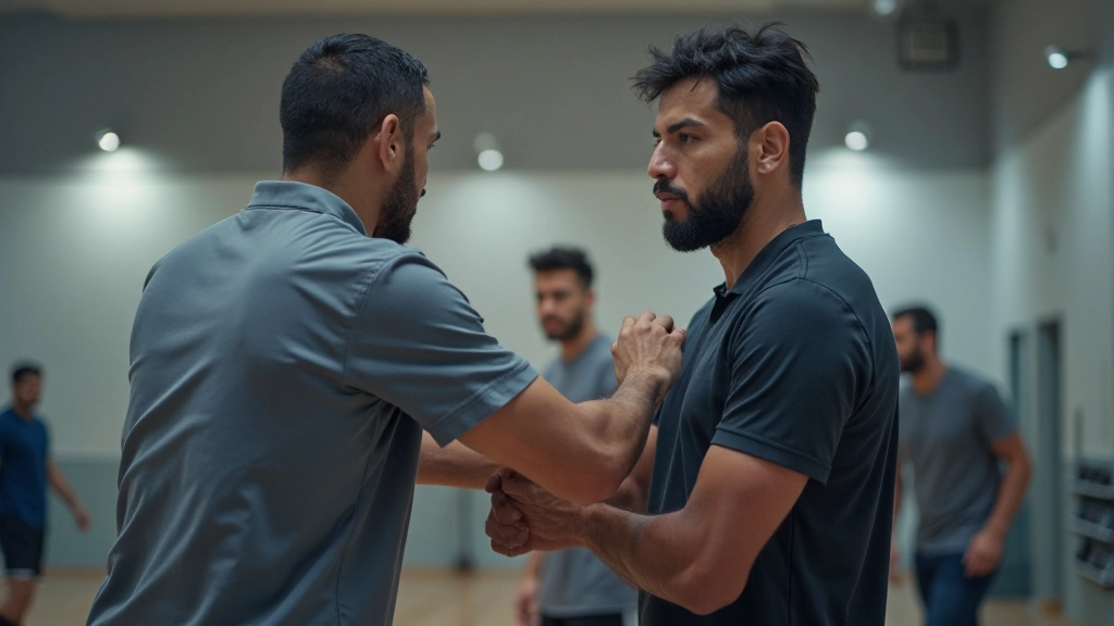 Professional recovery specialist assisting athlete with post-training stretching and mobility work